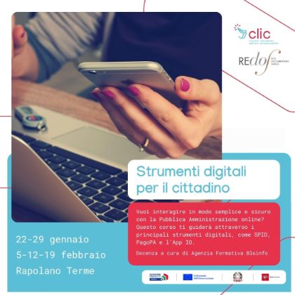 Corso gratuito su strumenti digitali e servizi della Pubblica Amministrazione