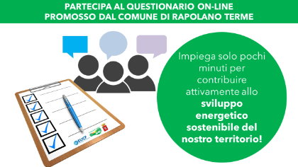 Questionario per lo sviluppo energetico e sostenibile del territorio