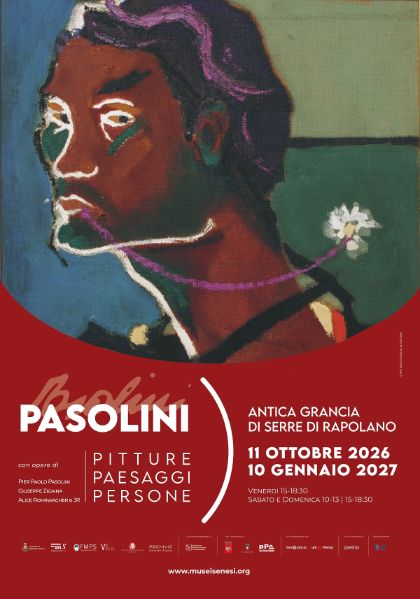In mostra a Serre di Rapolano il Pasolini pittore tra paesaggi e figure umane