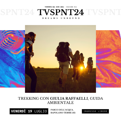 ‘A spasso per…’: venerdì 19 luglio nuovo appuntamento insieme al festival ‘TVSpenta Dal Vivo’ ‘A spasso per…’: venerdì 19 luglio nuovo appuntamento insieme al festival ‘TVSpenta Dal Vivo’