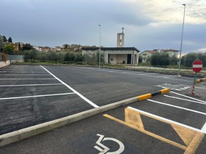Nuovo parcheggio in via Siena a servizio delle attività locali