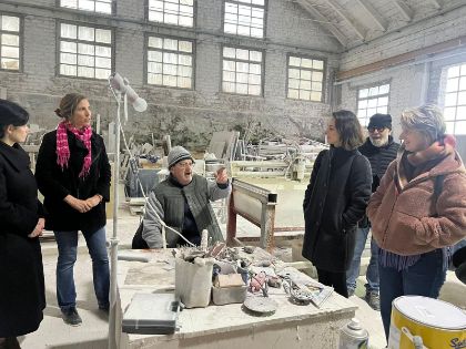 Rapolano Terme protagonista del progetto europeo ConnActions con il travertino e la rete italo-tedesca degli scalpellini