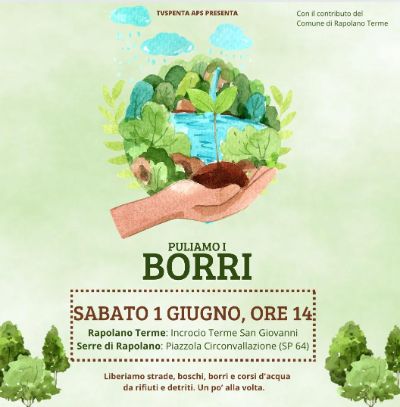 Puliamo i Borri - 1 giugno