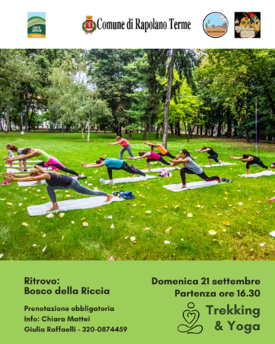 locandina Trekking & Yoga -21 settembre