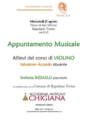 Musica classica 21 agosto