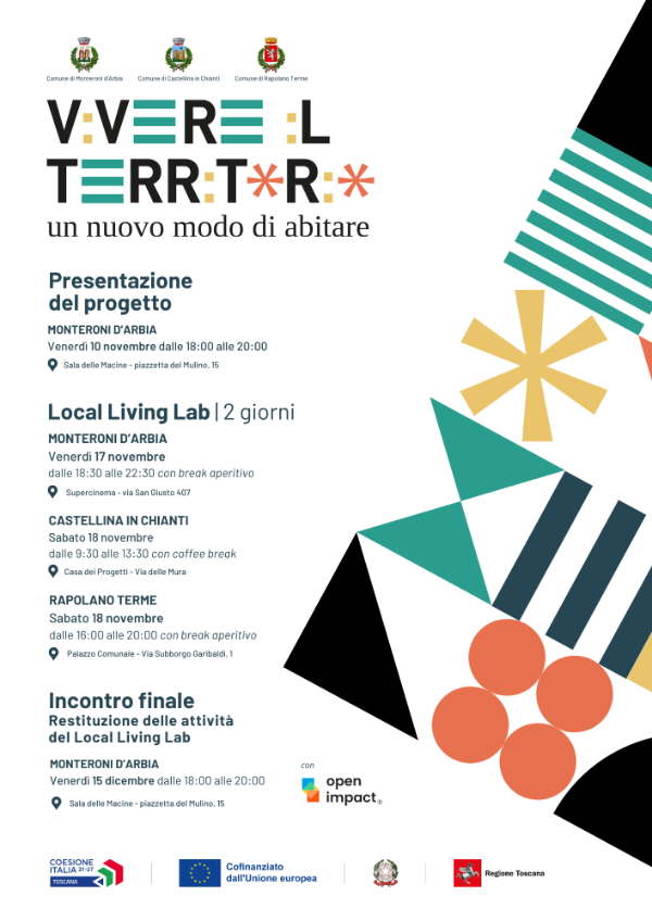 Al via il progetto di partecipazione “Vivere il territorio